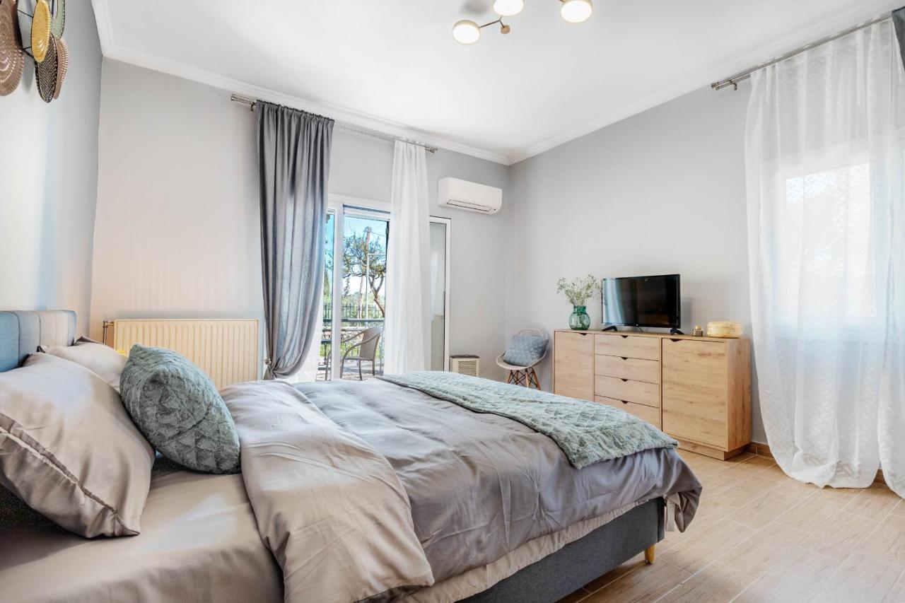 Eftychia'S Garden House Apartman Kompítsion Kültér fotó