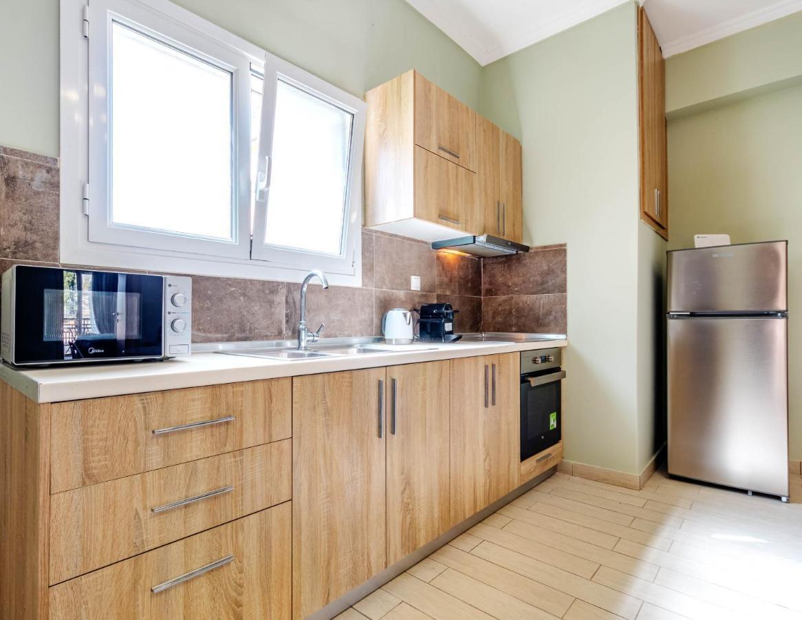 Eftychia'S Garden House Apartman Kompítsion Kültér fotó