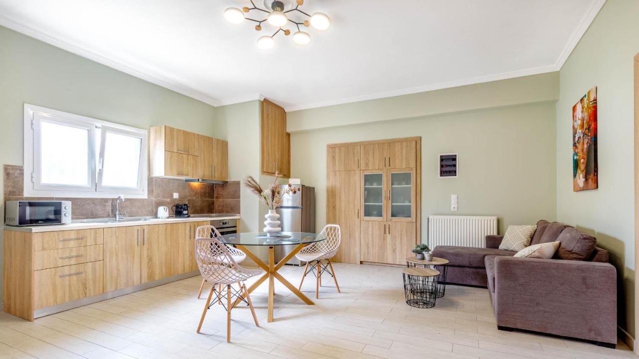 Eftychia'S Garden House Apartman Kompítsion Kültér fotó
