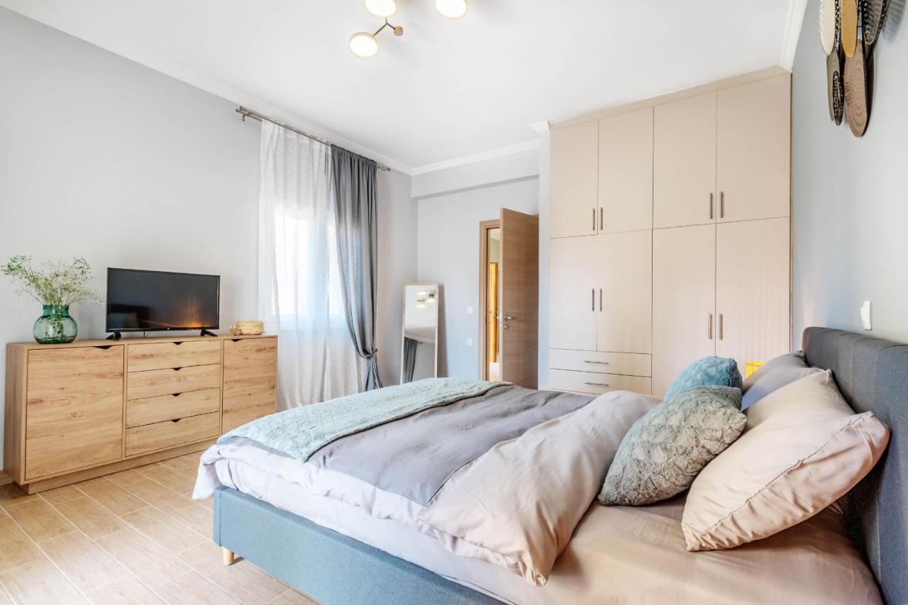 Eftychia'S Garden House Apartman Kompítsion Kültér fotó